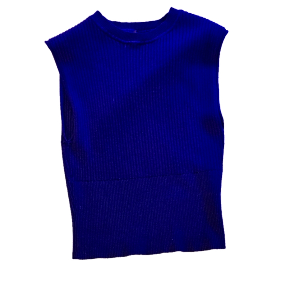 DYNAMITE navy blue vest